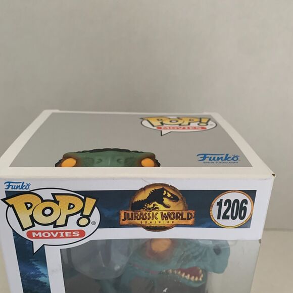 Funko POP! Movies Jurassic World Vinyl Figure THERIZINOSAURUS #1206 Rare Color - Picture 10 of 10
